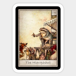 Tarot - The Hierophant Sticker